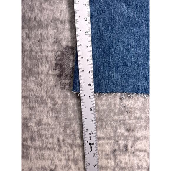 Free People Jeans 29 Womens Jayde High Rise Flare Leg Raw Hem - Picture 5 of 7